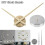 1pc Modern Metal Wall Clock with Quartz Movement 4