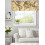 Retro Yellow World Map Valance 42 x 18 in 3