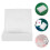 Materiale Kortholdere 2 stk. 9,8 x 7,4 x 2,5 cm 6