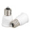 Lot de 10 adaptateurs blancs E12 vers E14 – Compatibles avec les ampoules E12 3