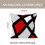 Set di 2 federe geometriche 45x45 cm, rosse e nere 4