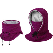 Balaclava Máscara de Esqui Corta-Vento Forrada com Lã Térmica para o Rosto Inteiro