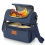 Sac à lunch isotherme bleu 17 L extensible à double compartiment 1
