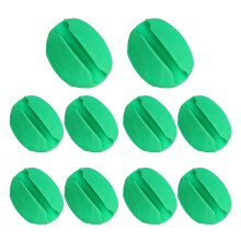 10 Pcs Fishing Rod Fixed Ball 4/5/7/8/9MM 5 Holes Scratch Free Reusable Fishing Pole Keeper Protector Clip Fixing Tools Fishing Accessories