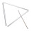 1 ensemble de triangles de percussion à main avec maillet 1