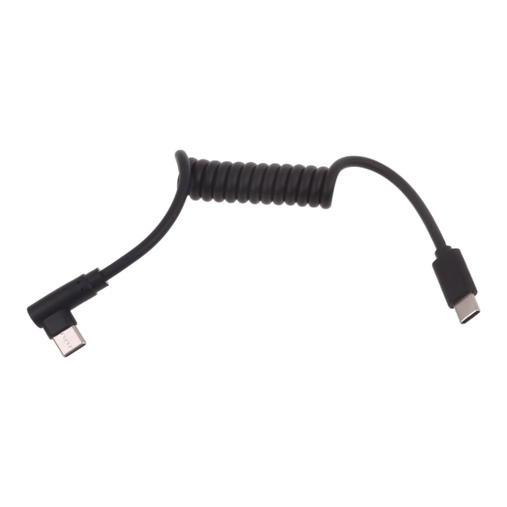 Durable & Convenient Type C To Type C Coiled Cable 60W Fast Charging Cord 10Gbps Data Transfer Cable For Mobile Phones 9149926276821