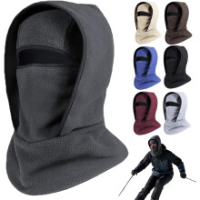 All-in-One Winter Warm Hat with Neck Gaiter & Face Mask - Windproof for Cycling & Outdoor Activities