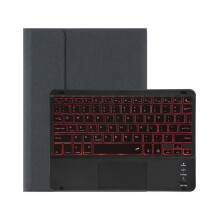 Husă cu tastatură tactilă compatibilă cu iPad Pro 12.9 (prima și a doua generație) - Design subțire, ușor și durabil