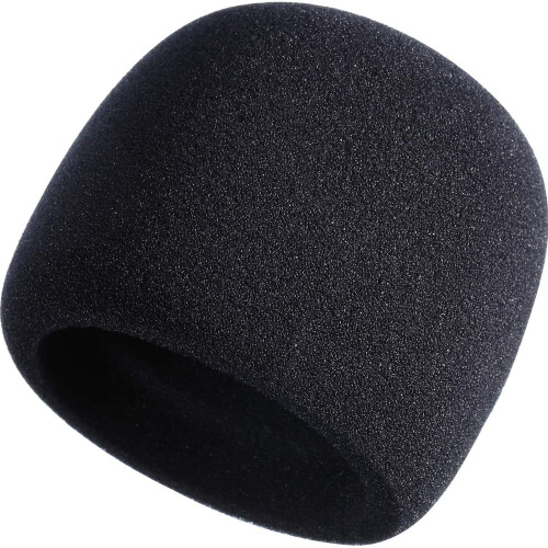 Protetor de espuma contra vento para microfone Blue Yeti - Filtro pop profissional para microfones de 2,5 polegadas de diâmetro, capa de esponja