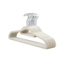 Lot de 10 cintres en velours antidérapants, 42 cm de longueur et 23 cm de largeur, gain de place