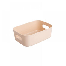 PP Plastic Storage Box with Handles, 8x5.7x3", Small Size for Clothes, Toys, Cosmetics & Sundries – Compatible with Home Organizers