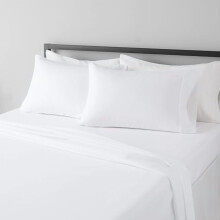 4-delige microvezel beddengoedset, lichtgewicht, kreukvrij en ademend, superzacht en gemakkelijk te onderhouden, 35,5 cm diepe hoeslakens, queensize,