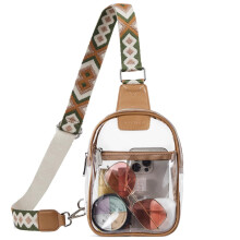 Malá dámska kabelka cez rameno, kožené crossbody kabelky, ľadvinka, náprsná taška na cesty, béžová
