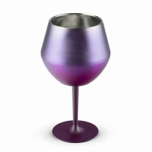 Stainless Steel Wine Glass with Lid, Insulated Tumbler for Beverages, Reusable Cup for Water, Wine, Travel, Office, Home, Durable Drinkware