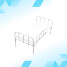 Babydukkeseng hvit jernlegering 40x20x18 cm