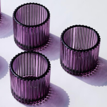 o 2 portacandele votive, portacandele votive in vetro per matrimoni e feste, portacandele tealight in vetro per centrotavola
