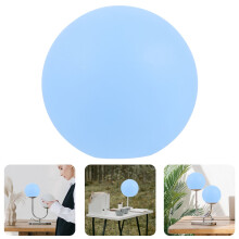 Abat-jour en acrylique bleu pour suspensions et lustres d'extérieur