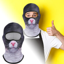 Sweat Absorbing Quick Drying and Breathable S and S Outdoor Skiing Sun Headgear Cute Headgear and Animal Neck Straps 40cm