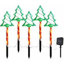 Buitenverlichting op zonne-energie, 5-in-1, waterdicht, LED voor paden en tuin (compatibel met standaard bevestigingssystemen)