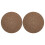 Cork Turntable Mat Non-Slip Anti-Static 2 pcs 1