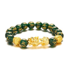 Brățară de noroc de înaltă calitate pentru bărbați și femei, Feng Shui, Buddha, mărgele de rugăciune, bijuterii Homb, unisex, brățară