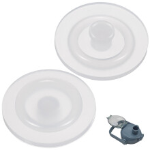 Joint anti-fuite LEDMOMO pour gobelet, joint d'étanchéité, accessoire pour bouteille, design simple, en silicone, lot de 2