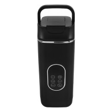 Portable Mini Juicer Cup: 420ML USB Rechargeable Blender with 12 Blades - Self-Cleaning Electric Protein Shaker for Smoothies Ice Crushing