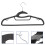 10-pack extra breda, tjocka, halkfria plastgalgar 1