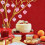 Valentines Heart Ornaments Set Pink Glitter 12 Pcs 5