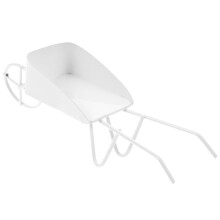 Μινιατούρα σιδερένιο καρότσι διακόσμησης για κούκλες 1 τεμάχιο για χειροτεχνίες