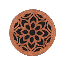 Ethnic Birch Wooden Ocean Drum – Onomatopoeic Water Sound Therapy, Portable Snare Drum, Compatible with Huiop