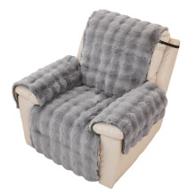 Pluche hoes van imitatiebont voor relaxfauteuil – Antislip, wasbaar, zacht en pluizig – Stijl 4