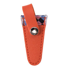 Craft Scissor Case Compact 8x3cm Scissors Pouch Protector Stylish Scissors Cover Orange