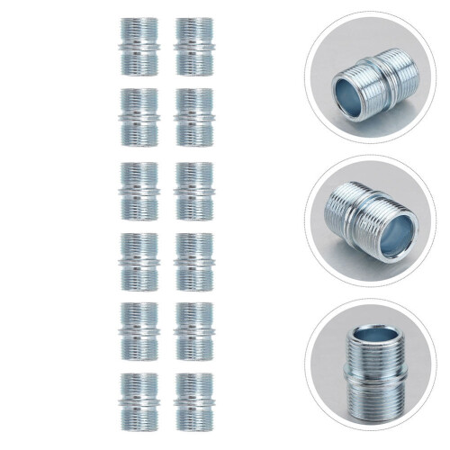 12-Pack Steel Shelf Support Nuts for 25.4mm Wire Shelving