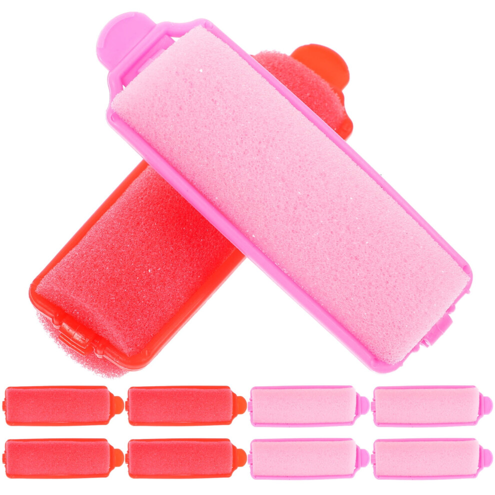 Worgeous 24pcs Sponge Hair Roller Women Hair Curler DIY Curly Hair Roller Bangs Curler