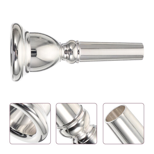 Euphonium Mouthpiece Silver-Plated Copper Beginner