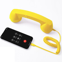 Retro telefonkagyló Bluetooth-szal és Type-C vezetékes csatlakozással