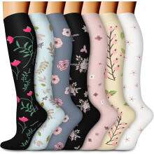 Medical Compression Socks for Women & Men, Support Knee High Socks for Running,Nurses,Travel