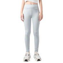 Ediodpoh Girls Athletic Leggings Kids Dance Running Yoga Pants Workout Active Dance Tights with Pockets Pants for Girls Grey 5-6 Years