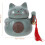 Keramisk Maneki Neko tekrukke 11,5 cm 2