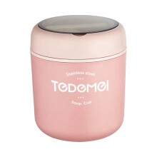 Tasse à soupe isotherme à moins de 5 $ ! Acier inoxydable avec cuillère, idéale pour le petit-déjeuner, le déjeuner, le bureau ou les