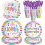 Jump Theme Party Tableware Set – 120-Piece Disposable Set 1