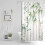 Green Bamboo Shower Curtain 36x72 in, Waterproof Polyester 1