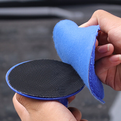 Waxing Sponge2Car Wax Applicator Pads Microfiber Sponge for Hand(5.12X5.12X1.97Inch) 1