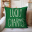 Kussensloop voor St. Patrick's Day, linnen, 18x18 inch 1