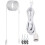 Hanging Lantern Pendant Light Cord 20 Ft UL Approved 360W 1