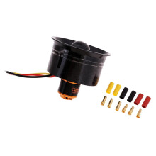 RC Jetvliegtuig DIY Accessoire | QF2611-4500KV | Borstelloze motor 64 mm, kanaalventilator