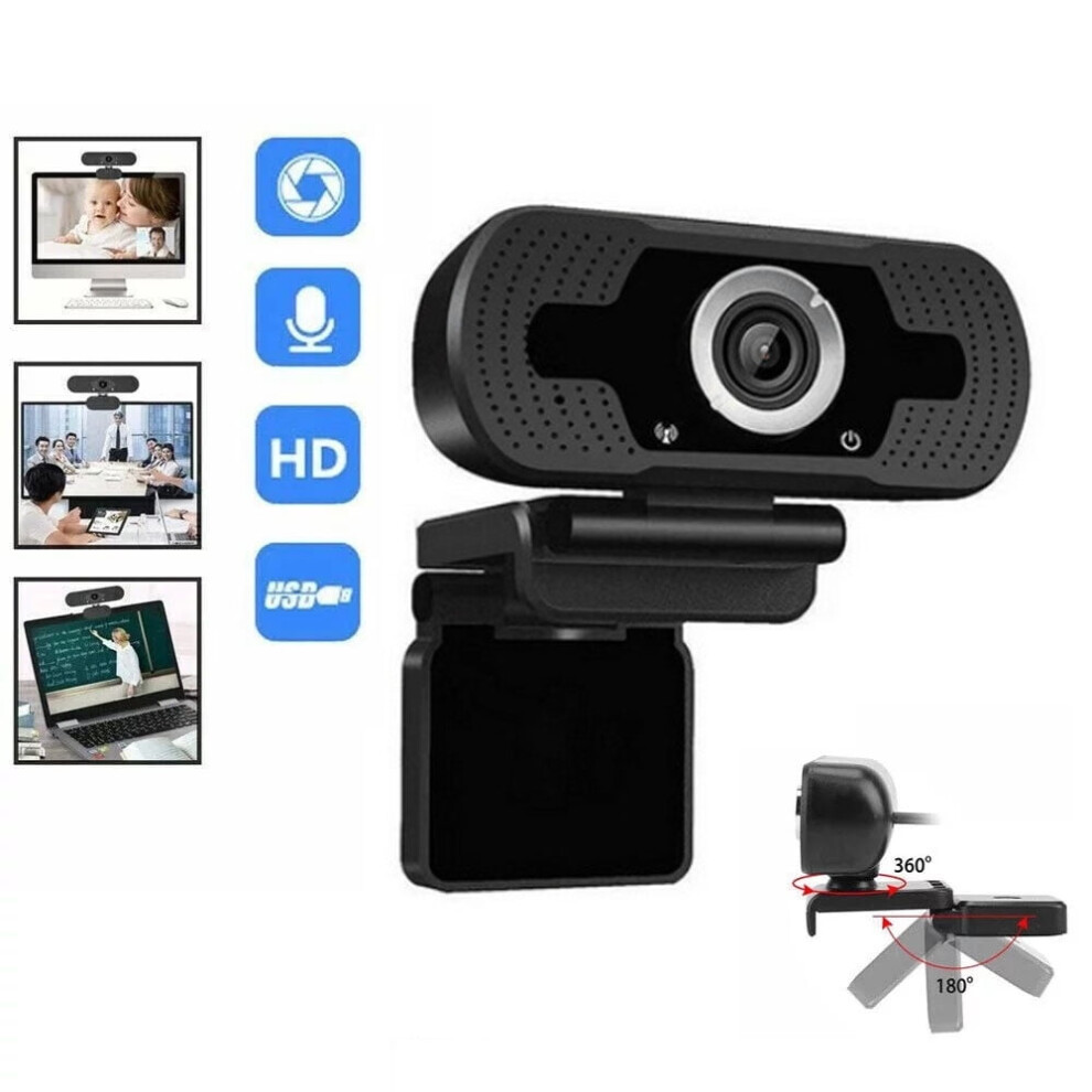 Xhy Webcam With Microphone 1080P Full Hd Usb Web Camera For Video Calling, Conferencing, Streaming, Gaming, Youtube, Pc Laptop Desktop 9402001993328