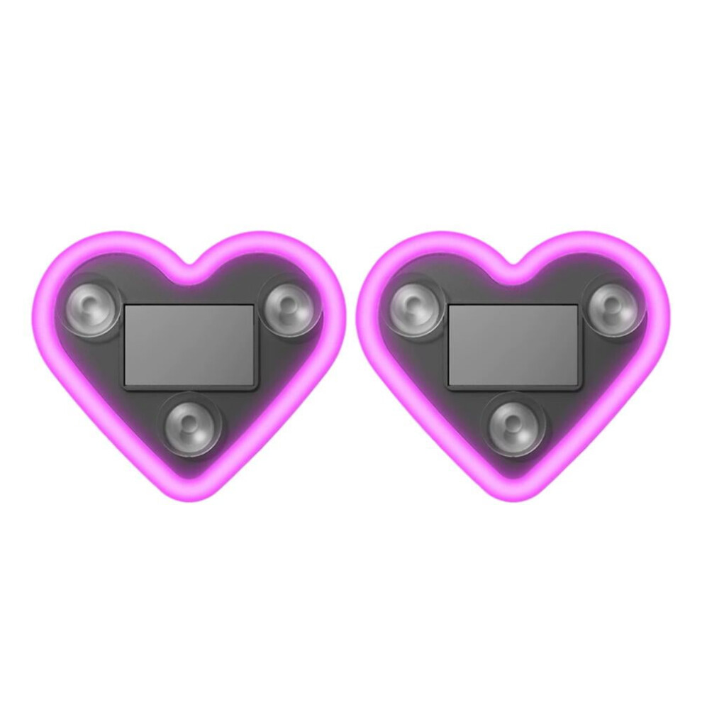 Car Led Ambient - Solar-Powered Heart-Shaped Led Neon Ip65 Waterproof, Switchable Modes, Romantic Car, Outdoor Decor, For Couples Light 9402001988980