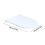 Housse de couvercle de toilette extensible et élastique, lavable, 43 x 58 cm 3